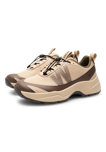 Woden Sneakers Selma Waterproof - Coffee Cream